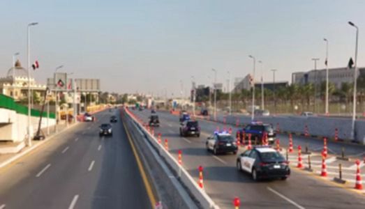 انتشار أمني استعداداً للحظة افتتاح المتحف المصري (4)