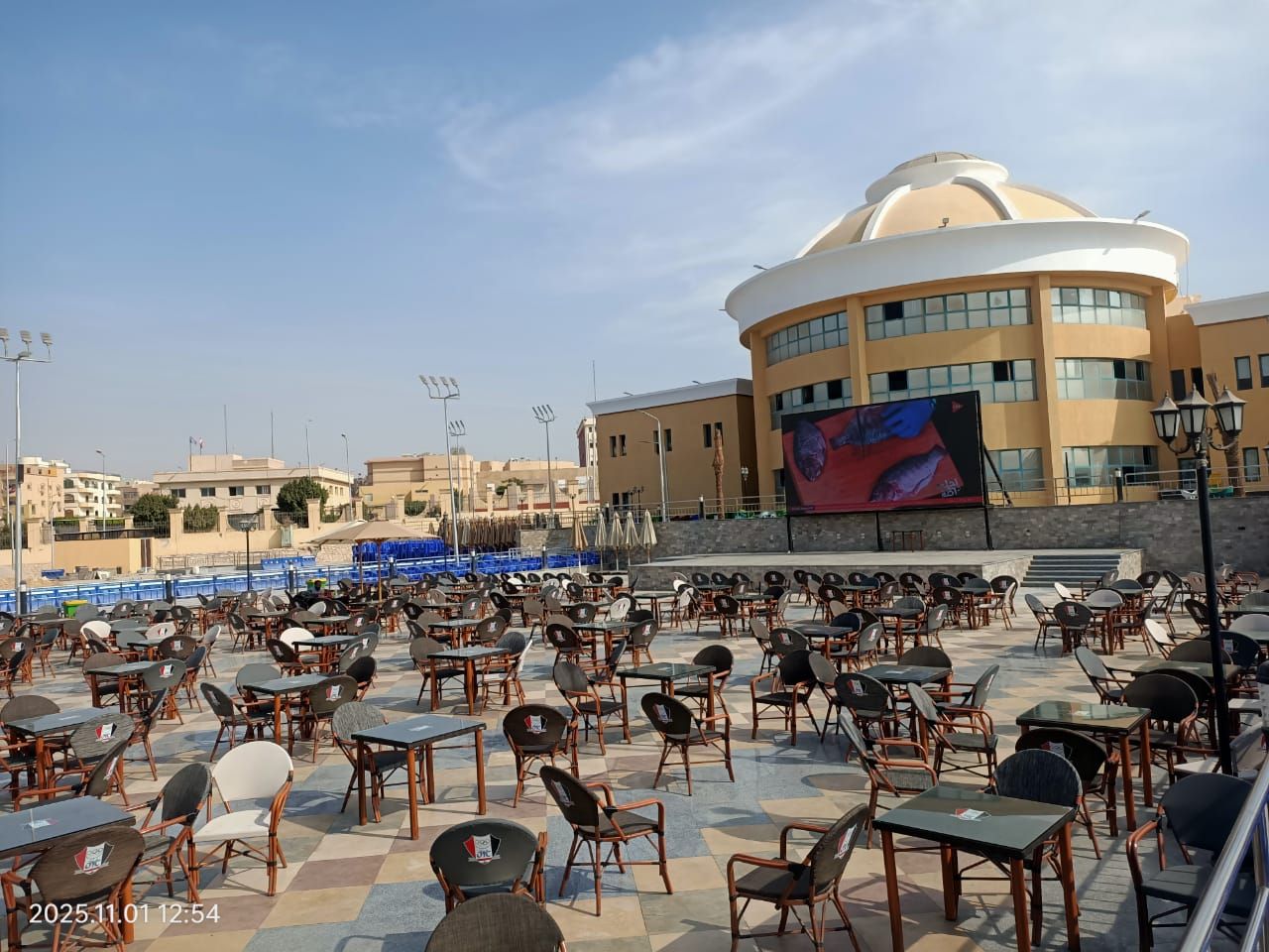 شاشات العرض داخل مراكز الشباب بالقليوبية شاشات العرض داخل مراكز الشباب بالقليوبية