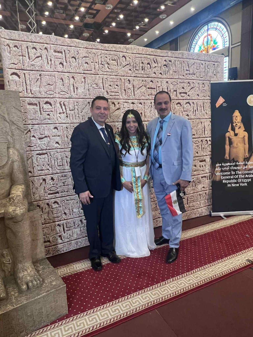 احتفالات الجالية المصرية بأمريكا بافتتاح المتحف (7) احتفالات الجالية المصرية بأمريكا بافتتاح المتحف (7)