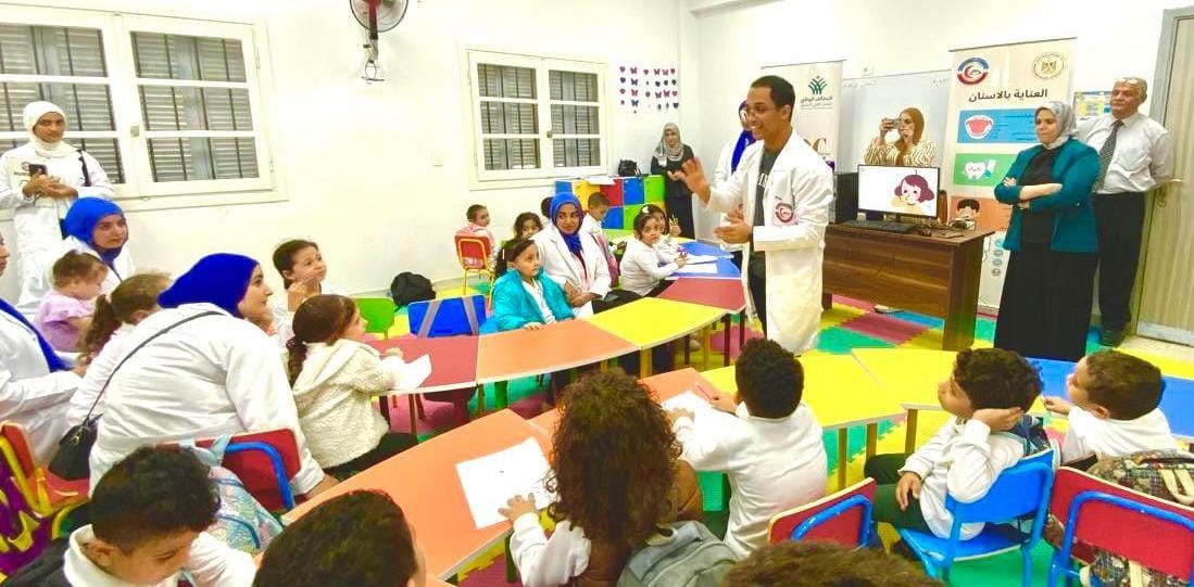 جمعية رعاية مرضى الكبد عضو التحالف الوطني تنظم يومًا توعويًا عن صحة أسنان الأطفال (1) جمعية رعاية مرضى الكبد عضو التحالف الوطني تنظم يومًا توعويًا عن صحة أسنان الأطفال (1)