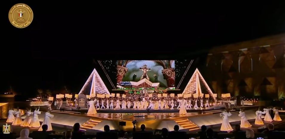 عرض كنيسة مارجرجس فى الاحتفال عرض كنيسة مارجرجس فى الاحتفال