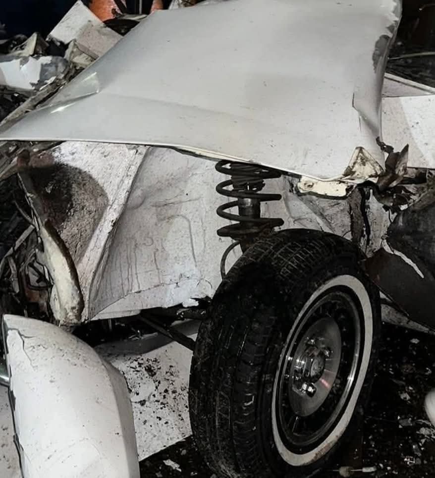 جانب من الحادث جانب من الحادث