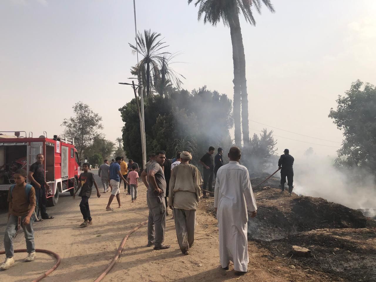 إخماد الحريق