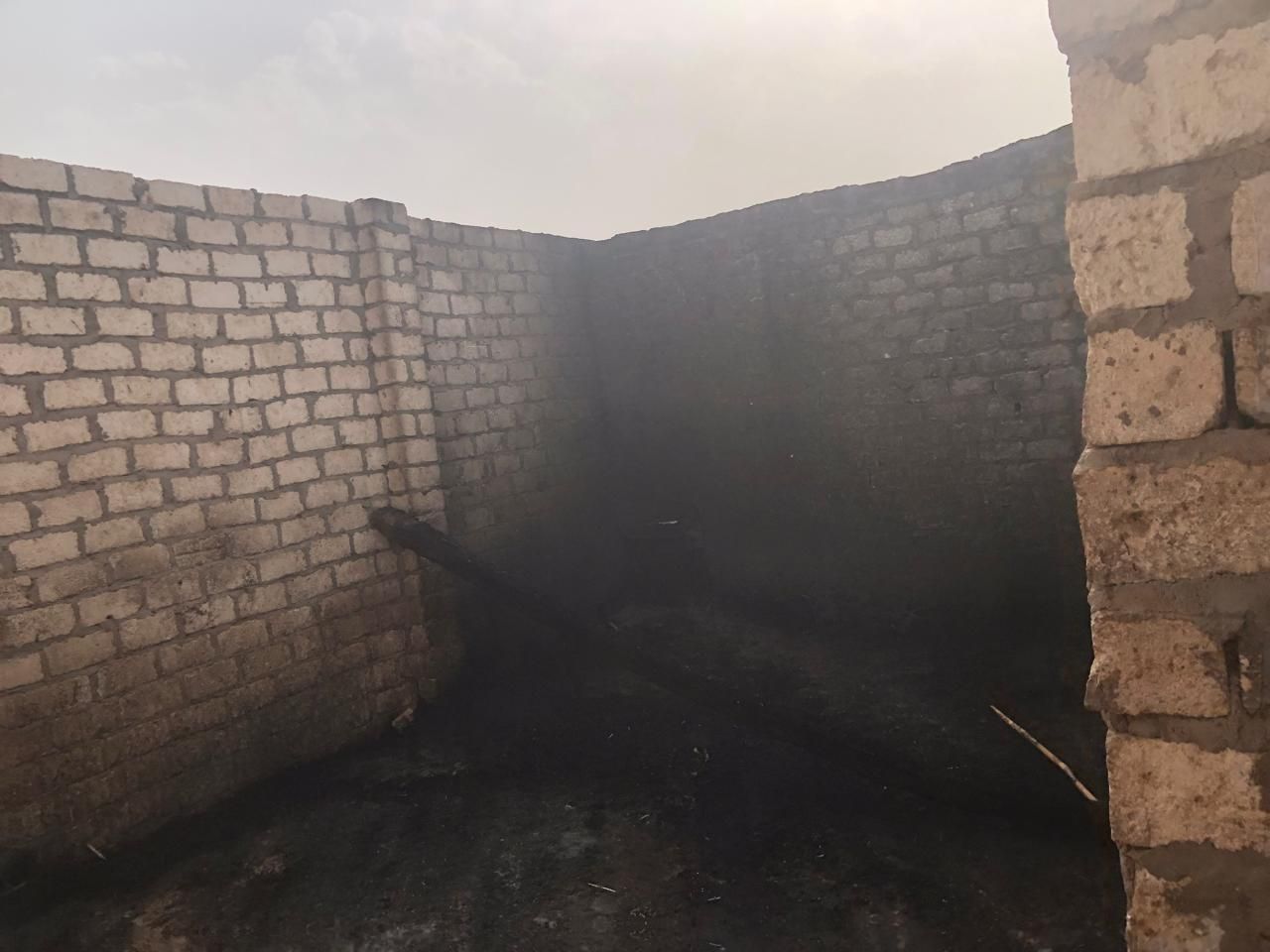 الحريق بالحوش