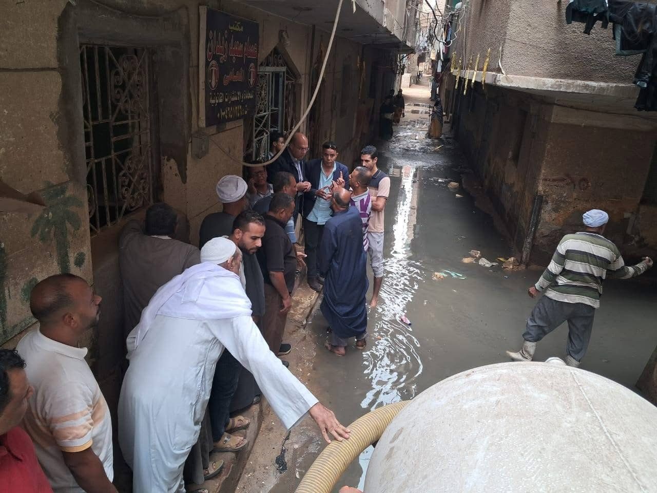 تفقد نائب المحافظ المنطقة