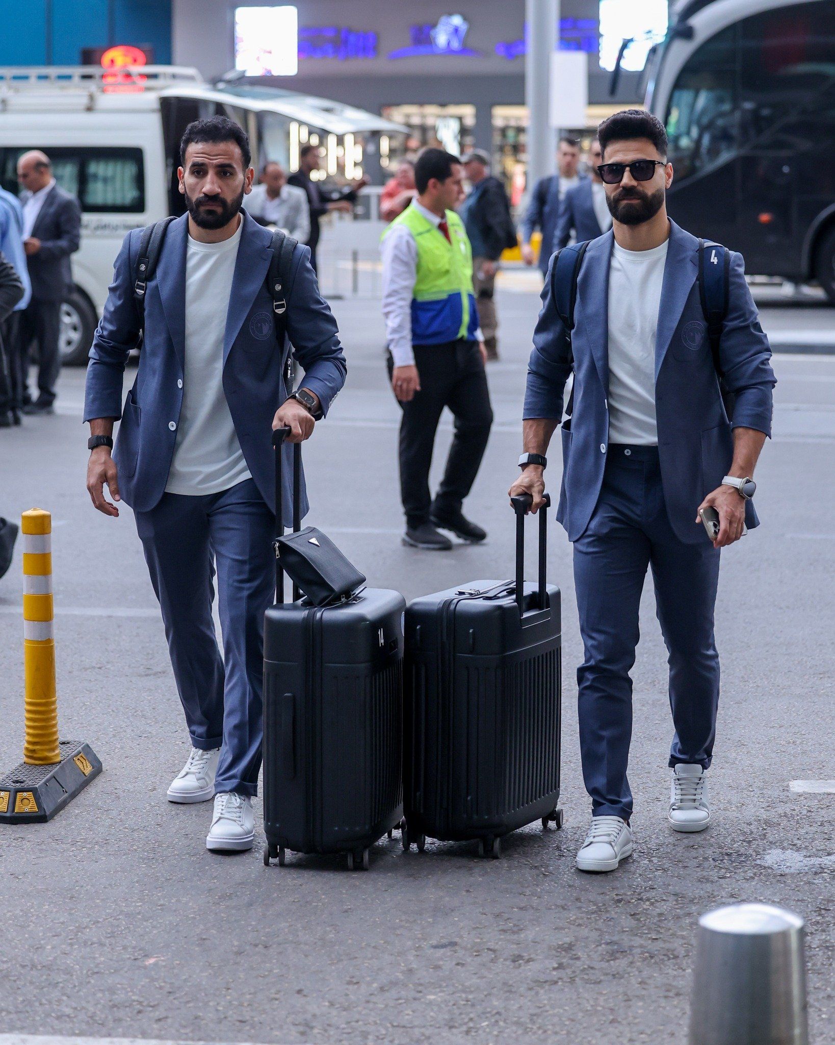 احمد سامى ومهند لاشين لاعبا بيراميدز احمد سامى ومهند لاشين لاعبا بيراميدز