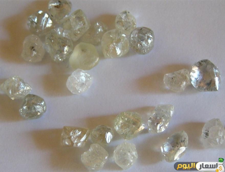 سعر الماس الخام الحقيقى