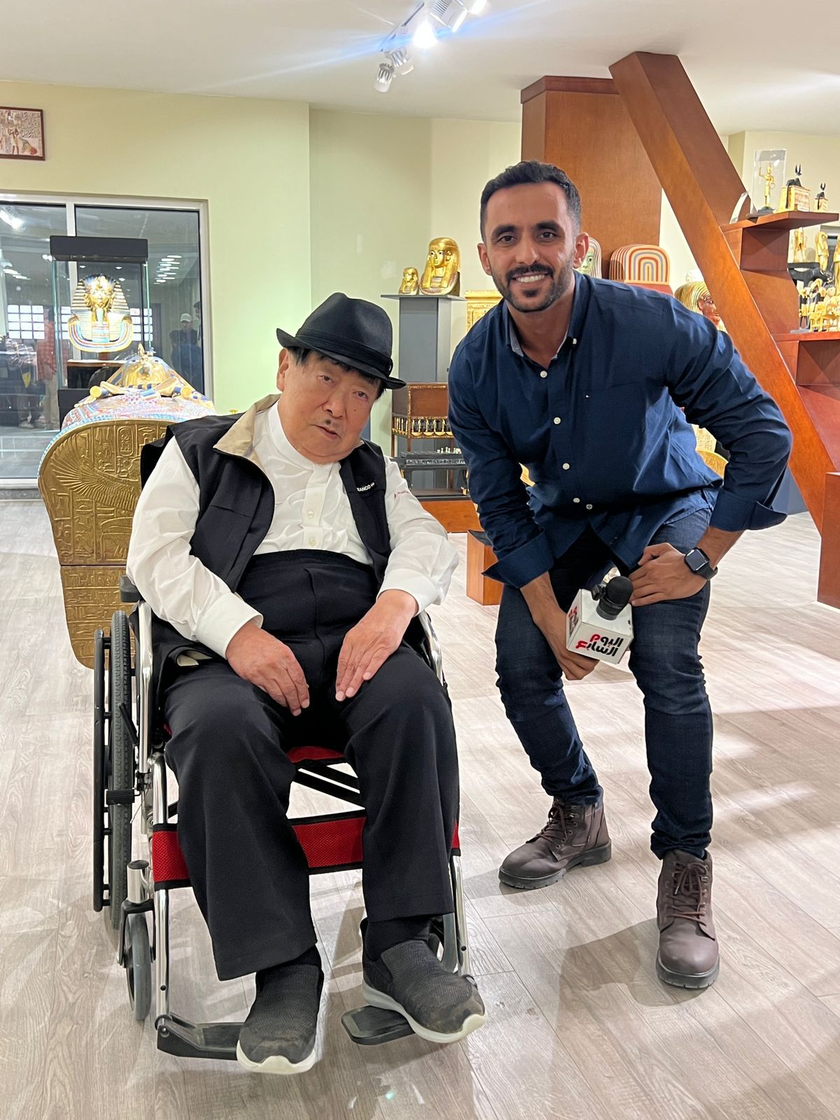 عالم الآثار الياباني الشهير ساكوجي يوشيمورا والزميل محمد أسعد (6) عالم الآثار الياباني الشهير ساكوجي يوشيمورا والزميل محمد أسعد (6)