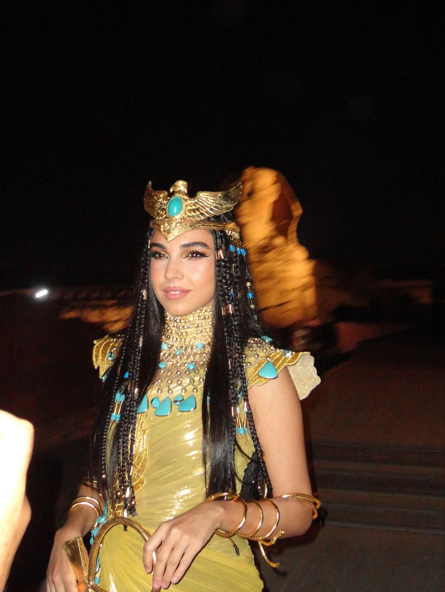 سلمى ابو ضيف بالزي الفرعوني سلمى ابو ضيف بالزي الفرعوني