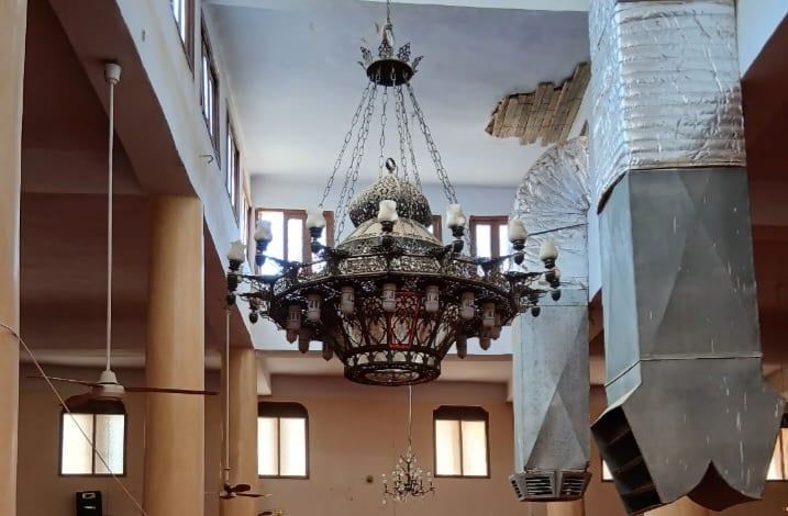 المسجد من الداخل المسجد من الداخل