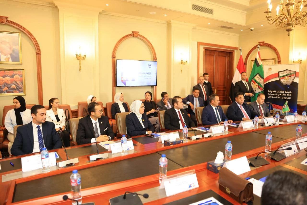 توقيع بروتوكول تعاون بين هيئة قضايا الدولة والجامعة البريطانية (9) توقيع بروتوكول تعاون بين هيئة قضايا الدولة والجامعة البريطانية (9)