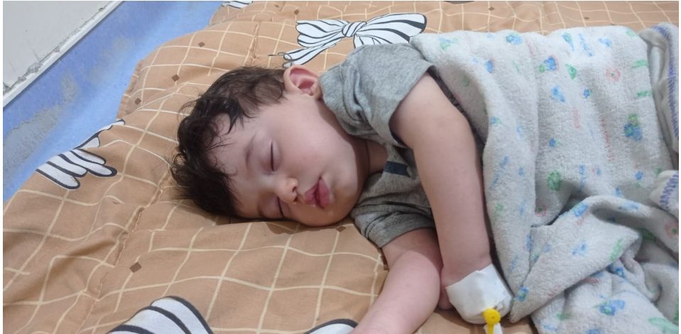 الطفل الفلسطيني المصاب عبد الكريم العربيد الطفل الفلسطيني المصاب عبد الكريم العربيد