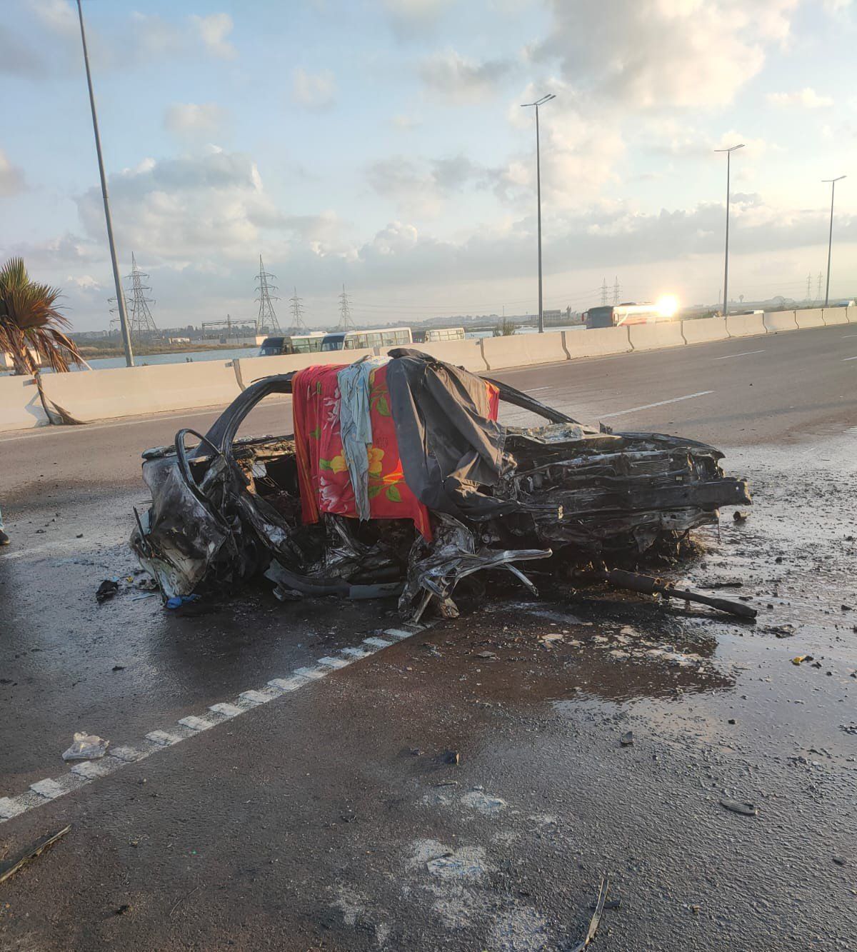 صورة من الحادث صورة من الحادث