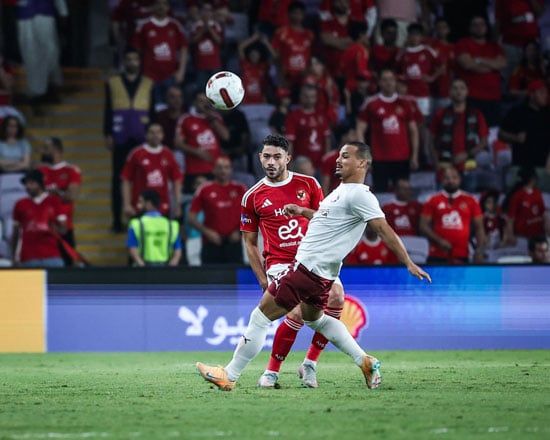 ياسر إبراهيم خلال المباراة ياسر إبراهيم خلال المباراة