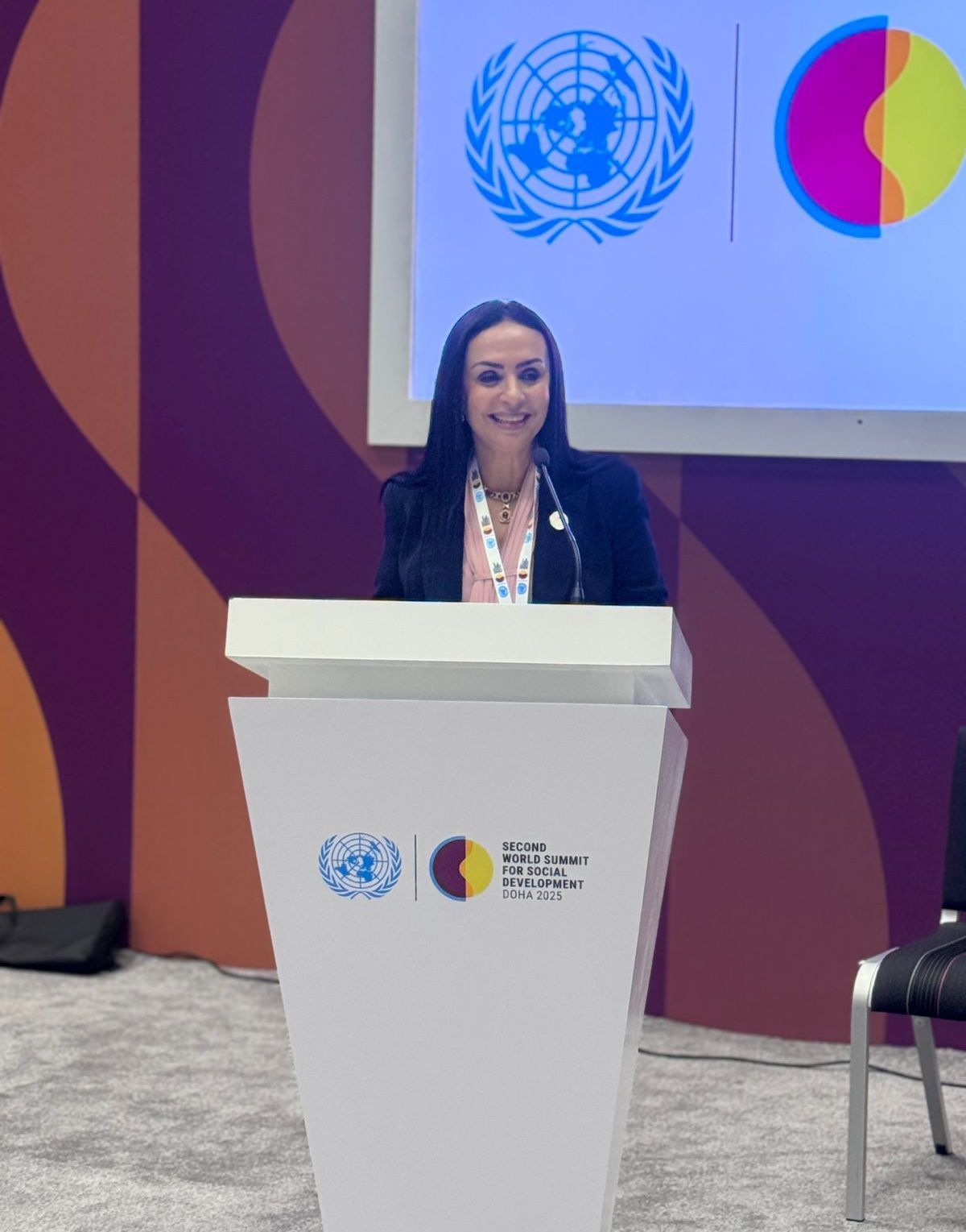 الدكتورة مايا مرسى وزيرة التضامن الاجتماعى