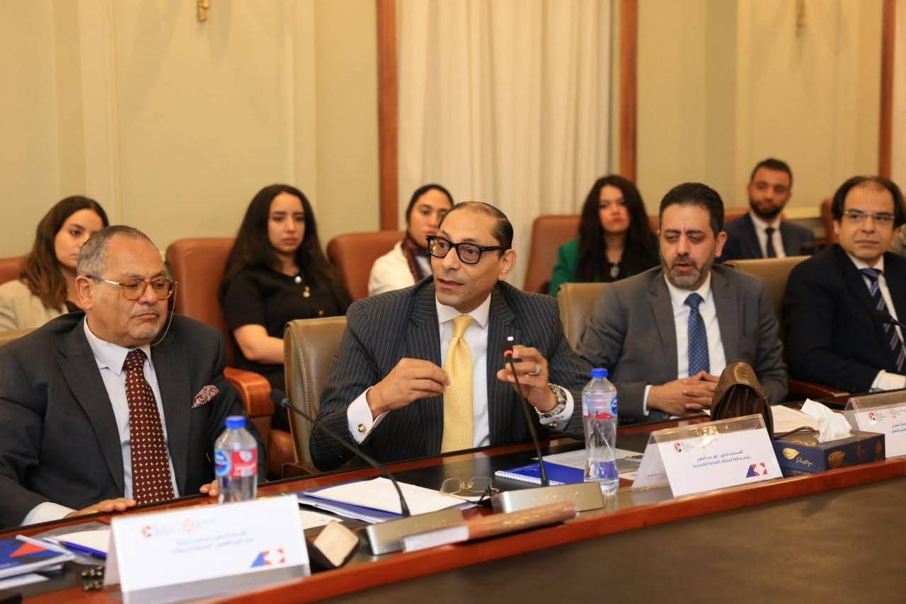 توقيع بروتوكول تعاون بين هيئة قضايا الدولة والجامعة البريطانية (1) توقيع بروتوكول تعاون بين هيئة قضايا الدولة والجامعة البريطانية (1)