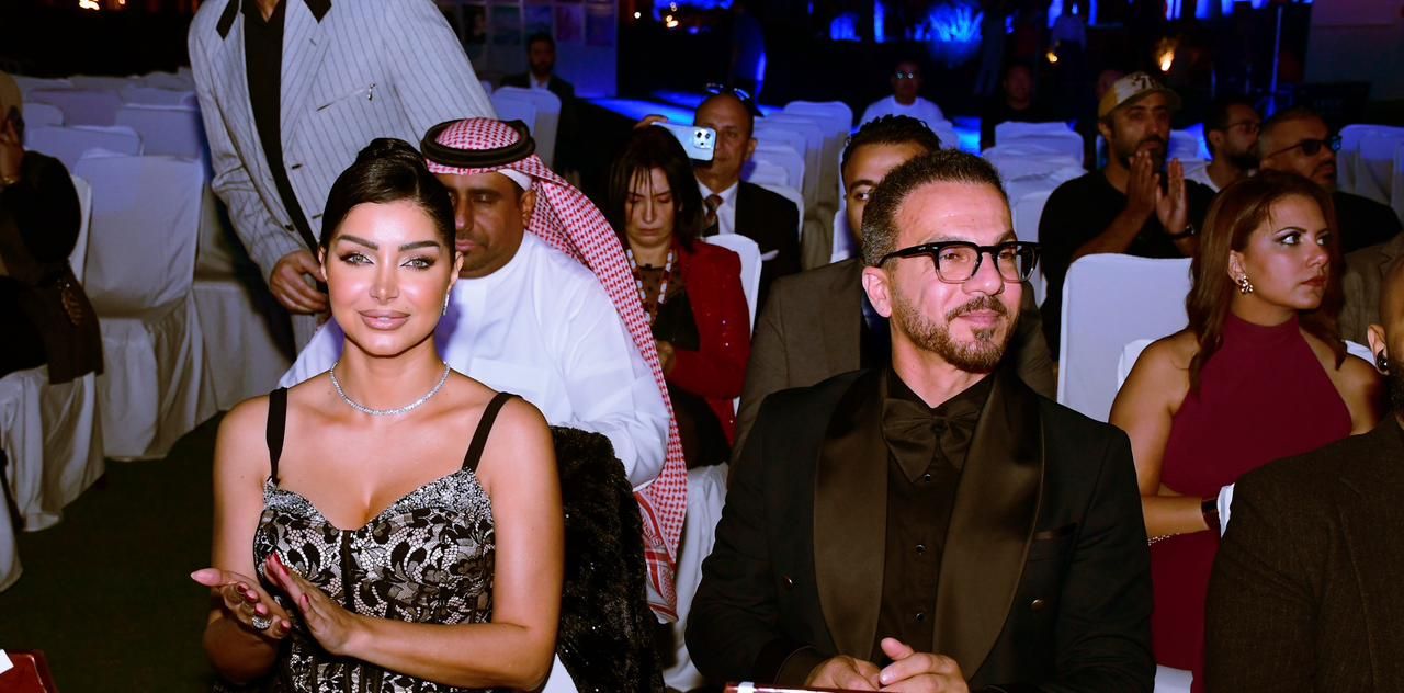 كلوديا حنا من حفل الافتتاح كلوديا حنا من حفل الافتتاح