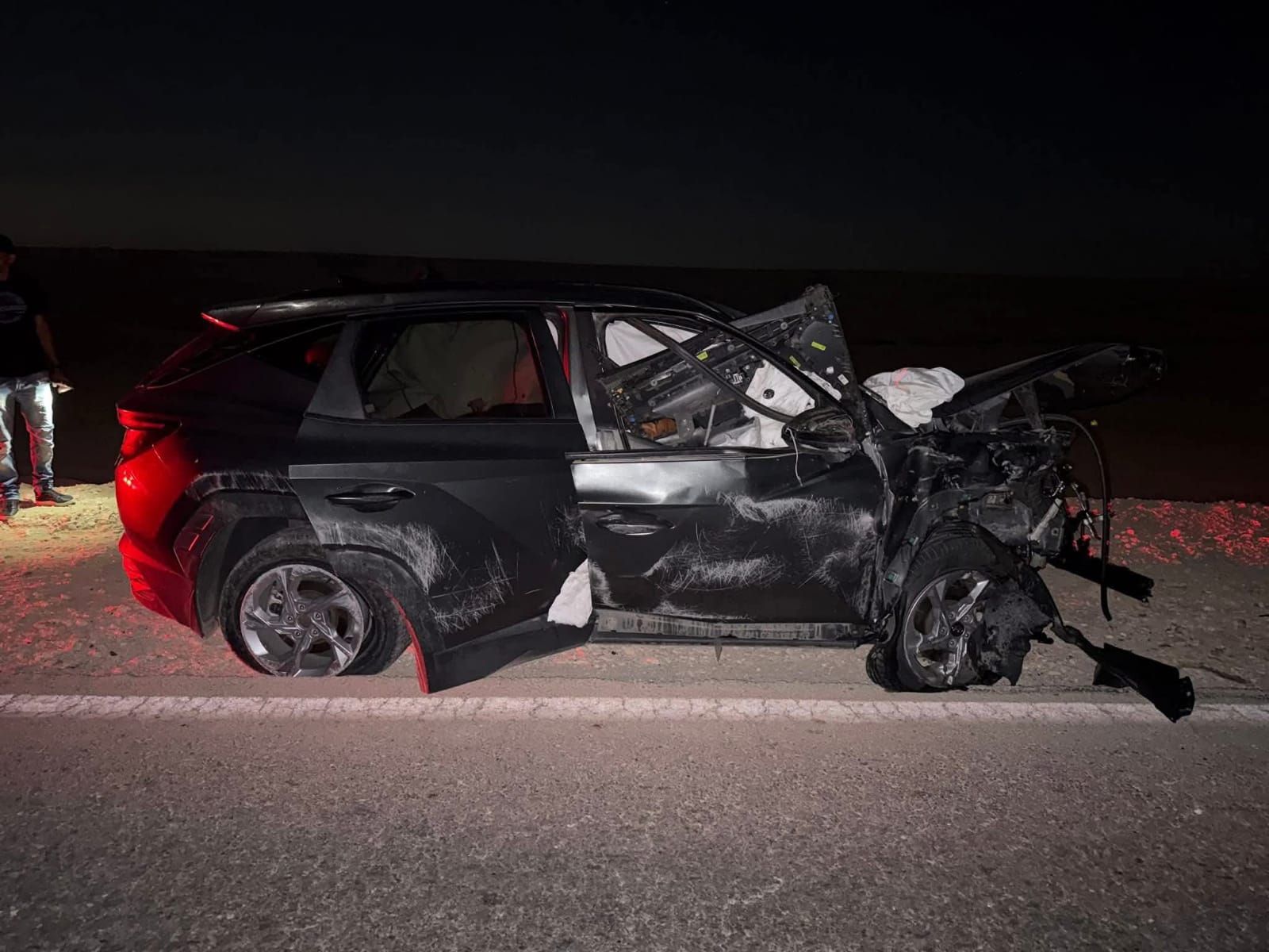 تهشم سيارة اسماعيل الليثى تهشم سيارة اسماعيل الليثى