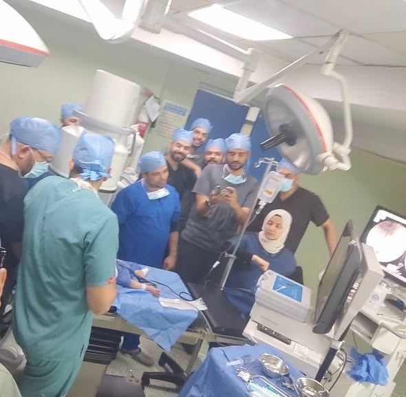 فريق جراحى بالقليوبية يستخرج دبوس ضغط من مرئ طفلة (2) فريق جراحى بالقليوبية يستخرج دبوس ضغط من مرئ طفلة (2)