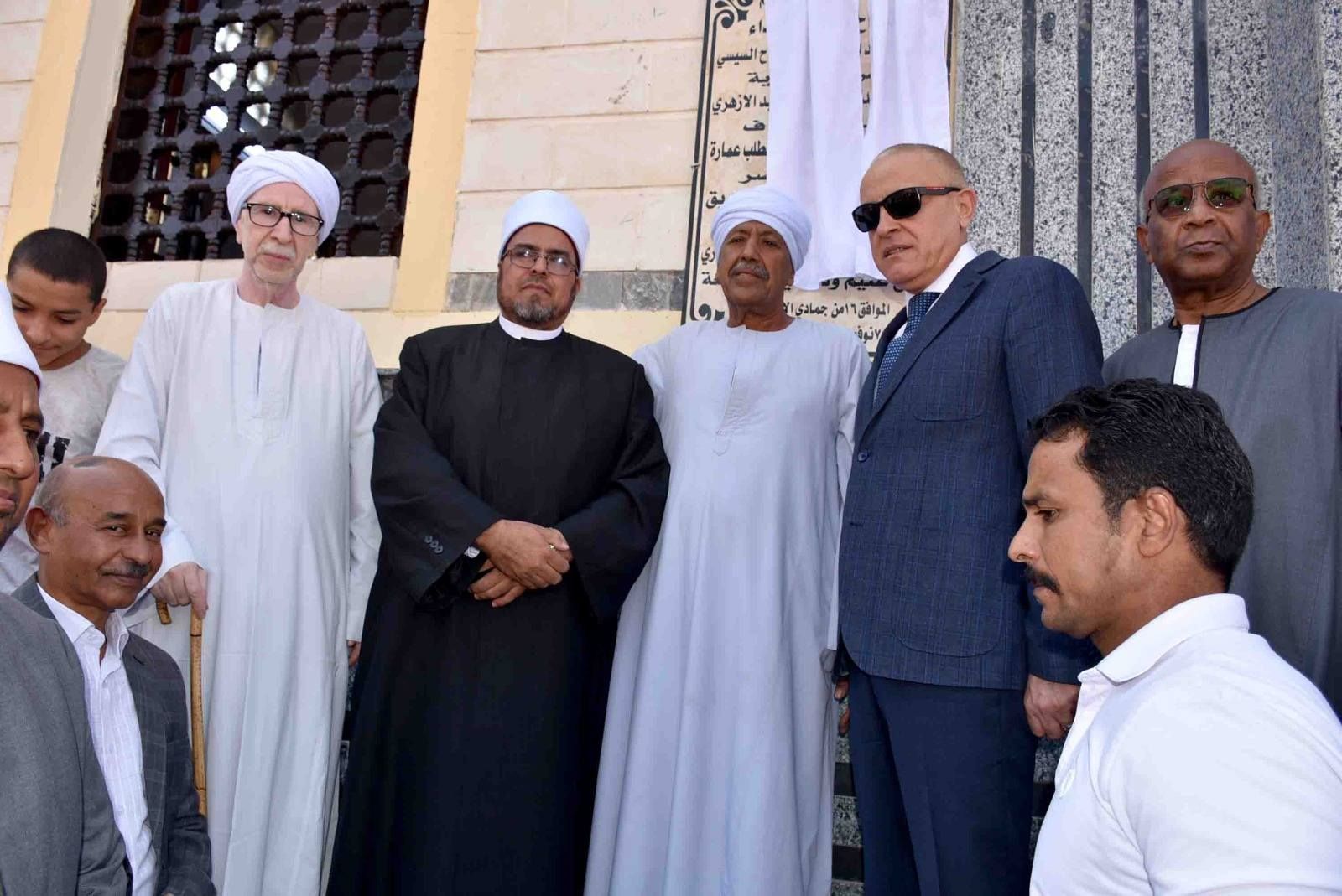 افتتاح مسجد الشهداء بنجع غنيم في منشأة العمارى افتتاح مسجد الشهداء بنجع غنيم في منشأة العمارى