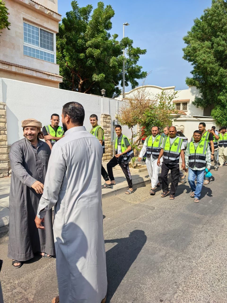 احتشاد المصريين في جدة (8) احتشاد المصريين في جدة (8)