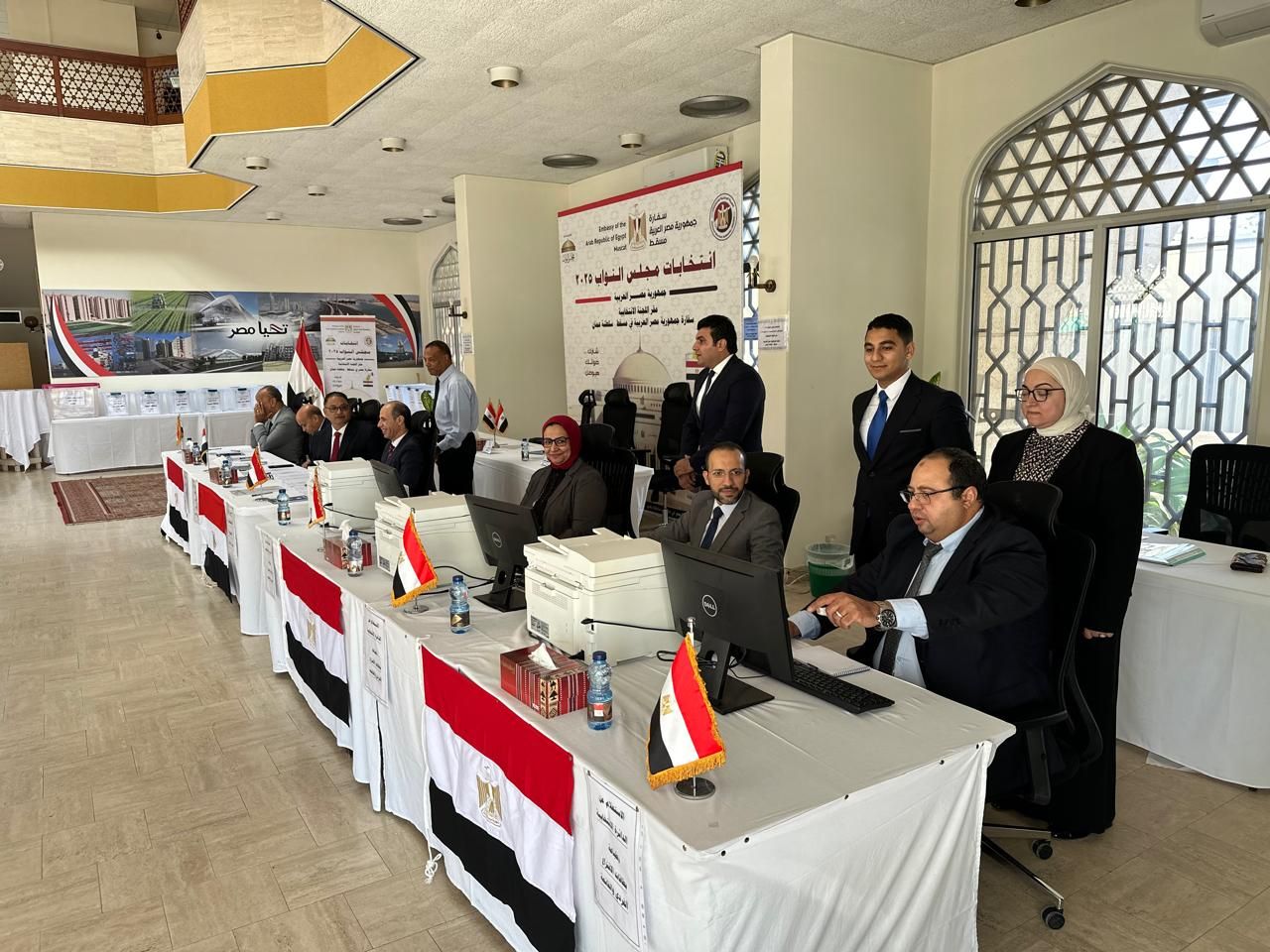 انتخابات مجلس النواب بالسفارة المصرية بمسقط (5) انتخابات مجلس النواب بالسفارة المصرية بمسقط (5)