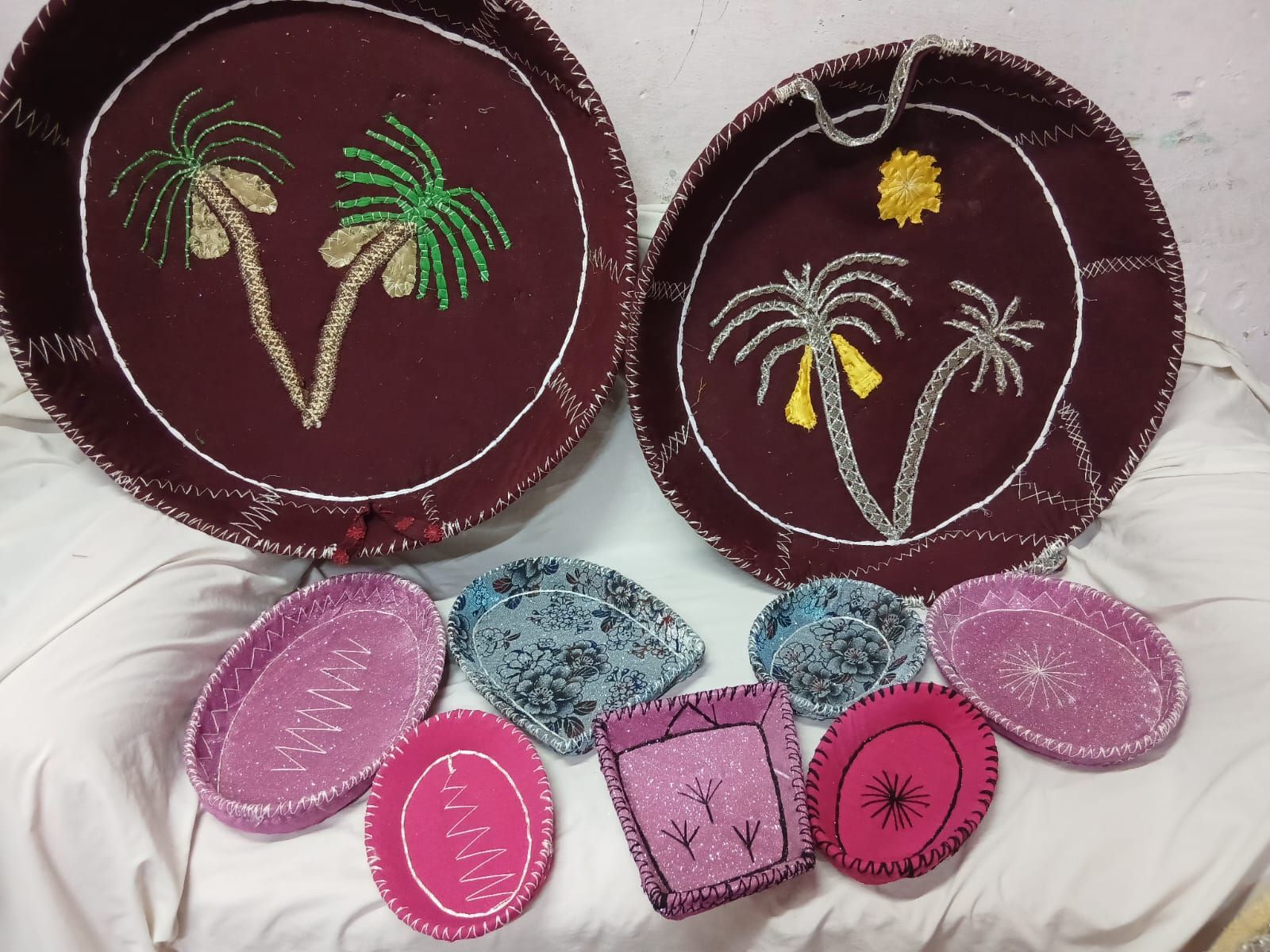 قطع فنية من عرجون النخيل فى الوادى الجديد (3) قطع فنية من عرجون النخيل فى الوادى الجديد (3)