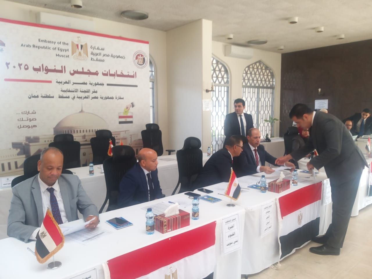 انتخابات مجلس النواب بالسفارة المصرية بمسقط (4) انتخابات مجلس النواب بالسفارة المصرية بمسقط (4)
