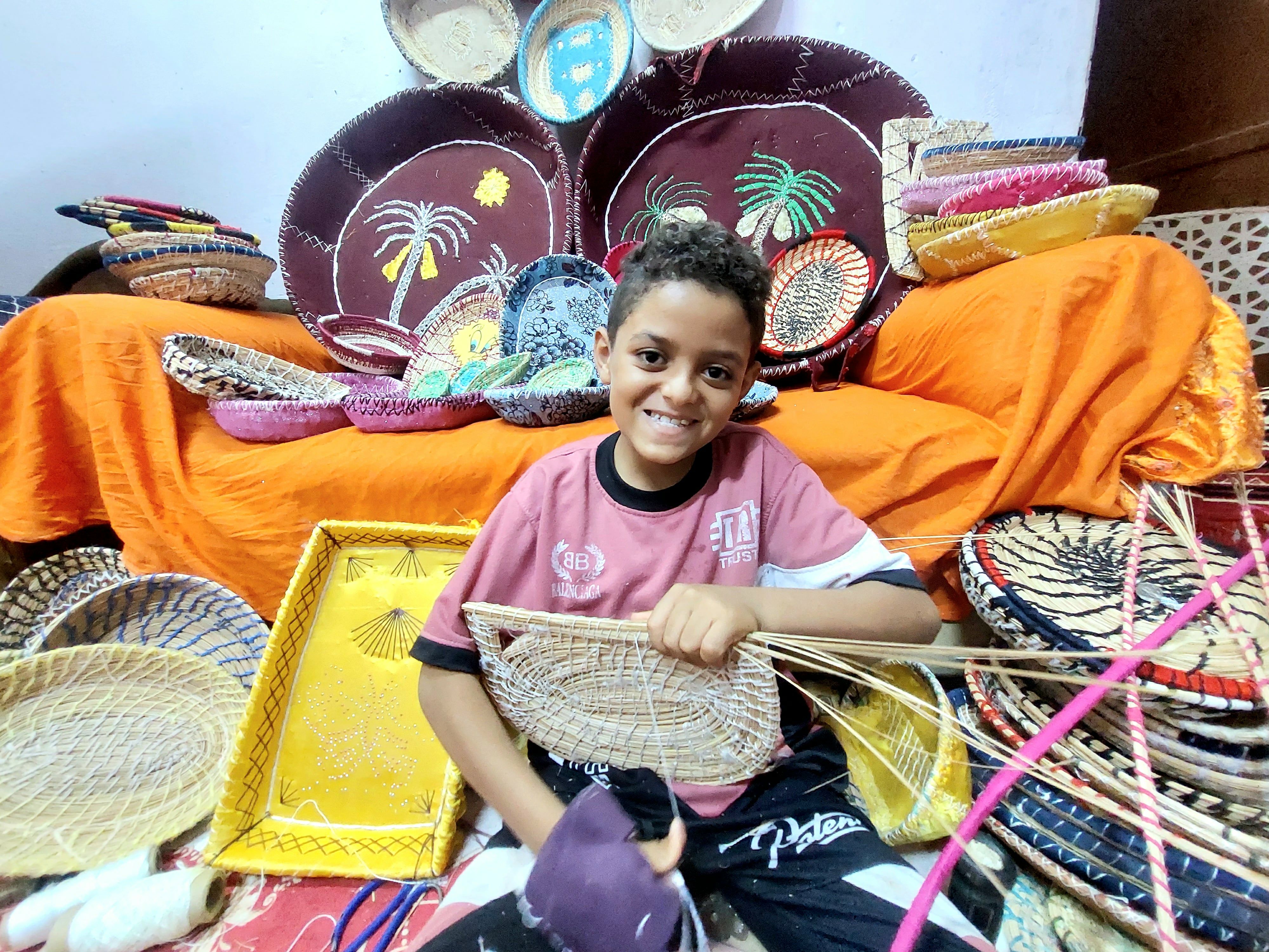 قطع فنية من عرجون النخيل فى الوادى الجديد (9) قطع فنية من عرجون النخيل فى الوادى الجديد (9)