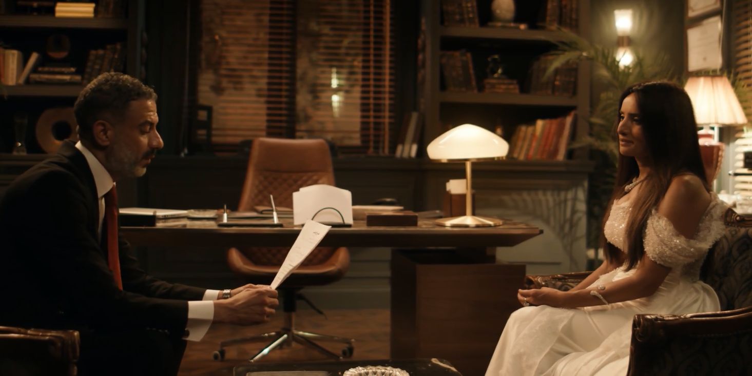 زينة مع محمد فراج فى الحلقة 3 من مسلسل ورد وشوكولاته زينة مع محمد فراج فى الحلقة 3 من مسلسل ورد وشوكولاته