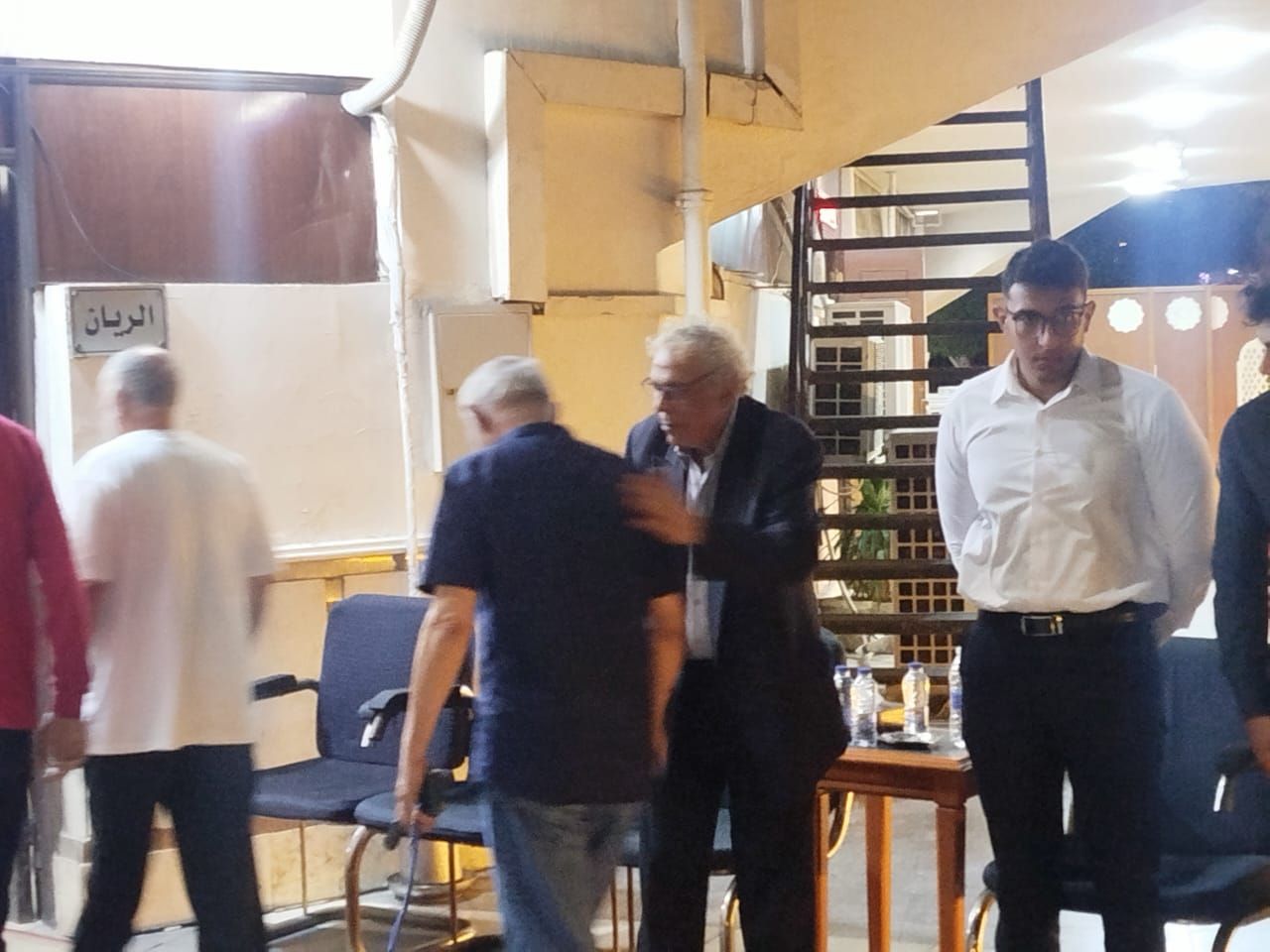 حسن العدل فى وفاة زوجته حسن العدل فى وفاة زوجته