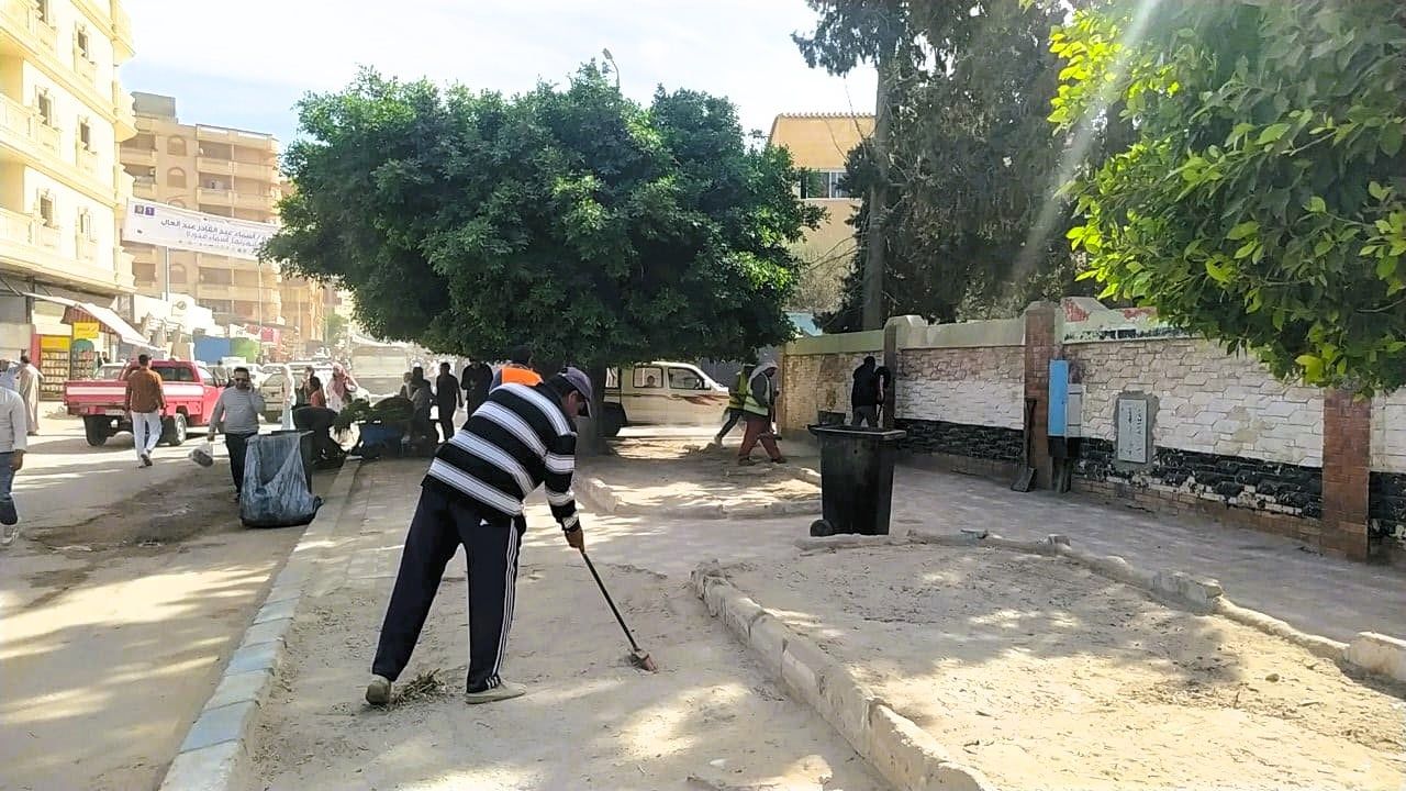 جانب من تجهيز لجان الانتخابات - مطروح جانب من تجهيز لجان الانتخابات - مطروح