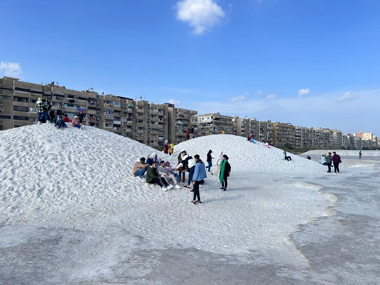 تجمعات في جبال الملح تجمعات في جبال الملح