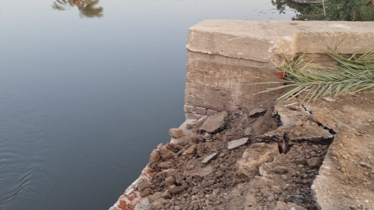 إنهيار دعاات الكوبرى