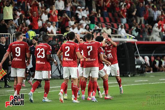 احتفال لاعبى الأهلى احتفال لاعبى الأهلى