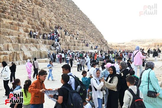 زوار منطقة الهرم