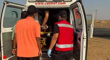 حرس الحدود بمكة المكرمة يقدم المساعدة لمواطن تعرض لوعكة صحية