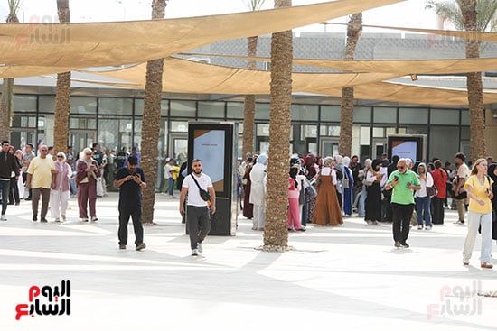 توافد على المتحف الكبير (7) توافد على المتحف الكبير (7)