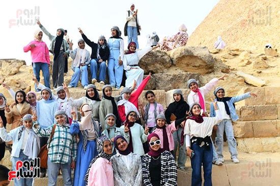 في المنطقة الأثرية