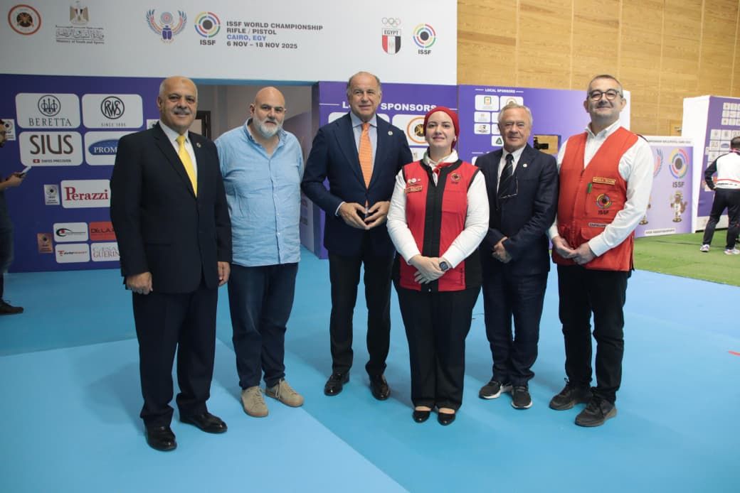 حازم حسني رئيس اتحاد الرماية