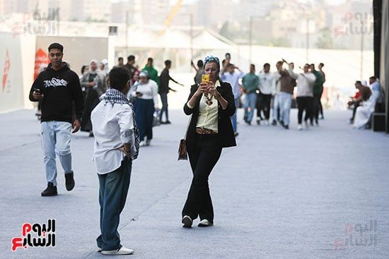 توافد على المتحف الكبير (3)