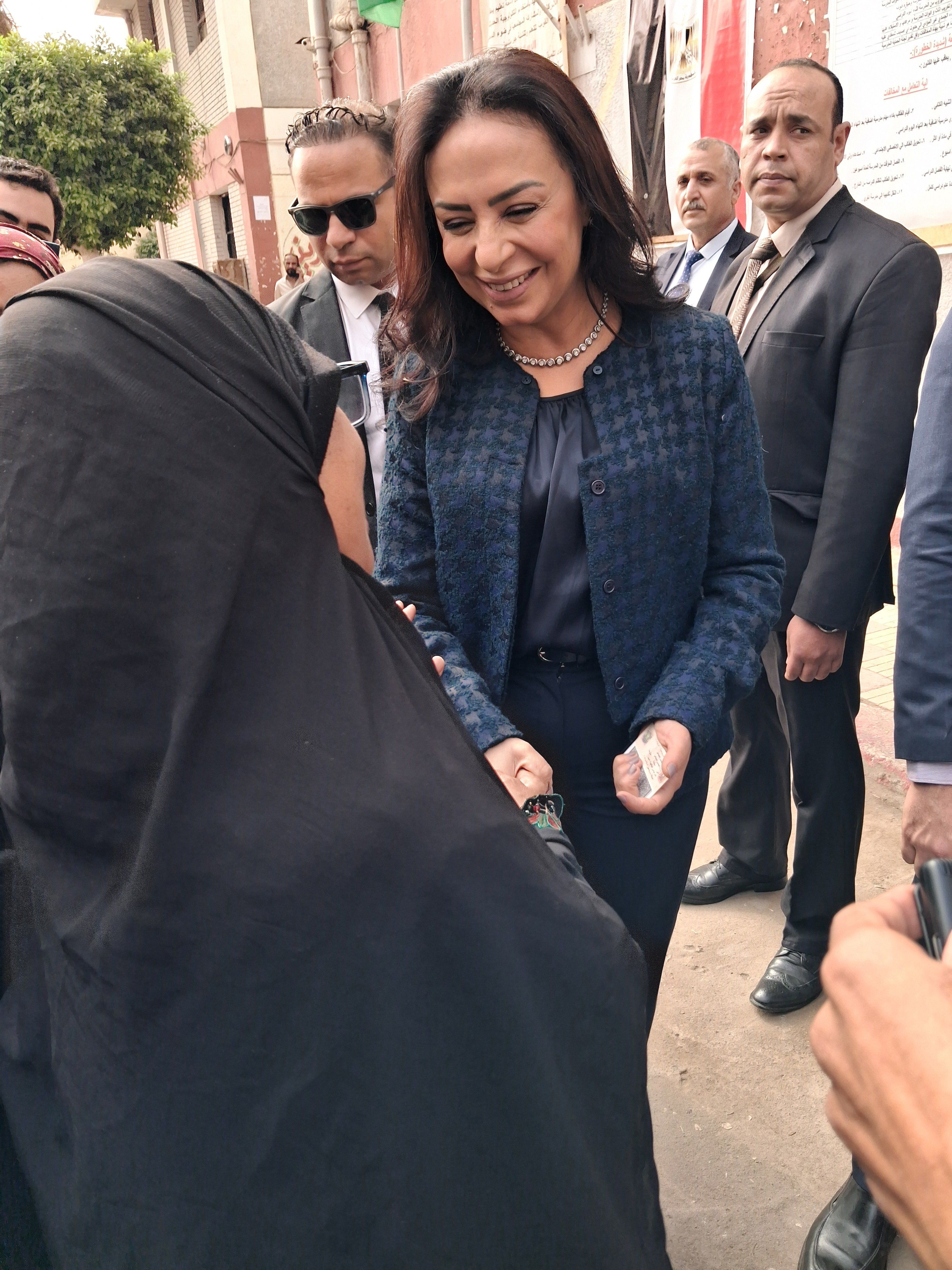 الدكتورة مايا مرسي دلي بصوتها في انتخابات مجلس النواب الدكتورة مايا مرسي دلي بصوتها في انتخابات مجلس النواب