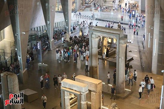 المتحف الكبير من الداخل (15)