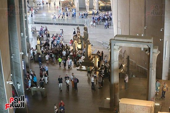 المتحف الكبير من الداخل (16)