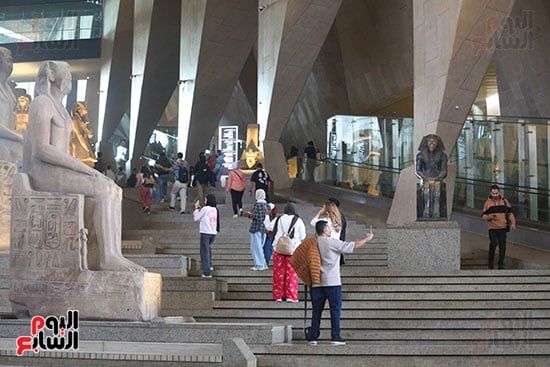 المتحف الكبير من الداخل (4)