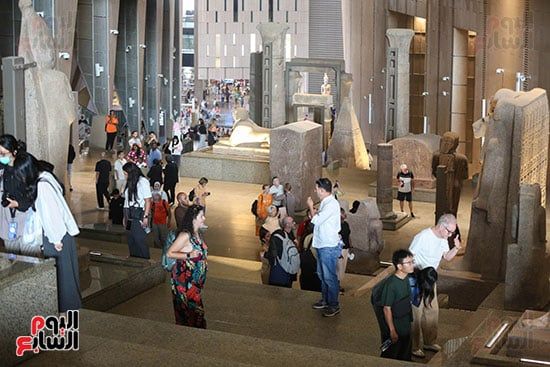 المتحف الكبير من الداخل (8)