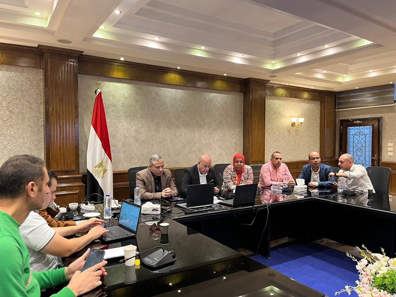 غرفة عمليات مركزية لمتابعة انتخابات مجلس النواب بوازرة الرياضة (1) غرفة عمليات مركزية لمتابعة انتخابات مجلس النواب بوازرة الرياضة (1)