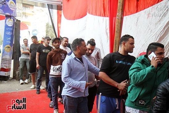 طابور امام لجان العمرانية (2)