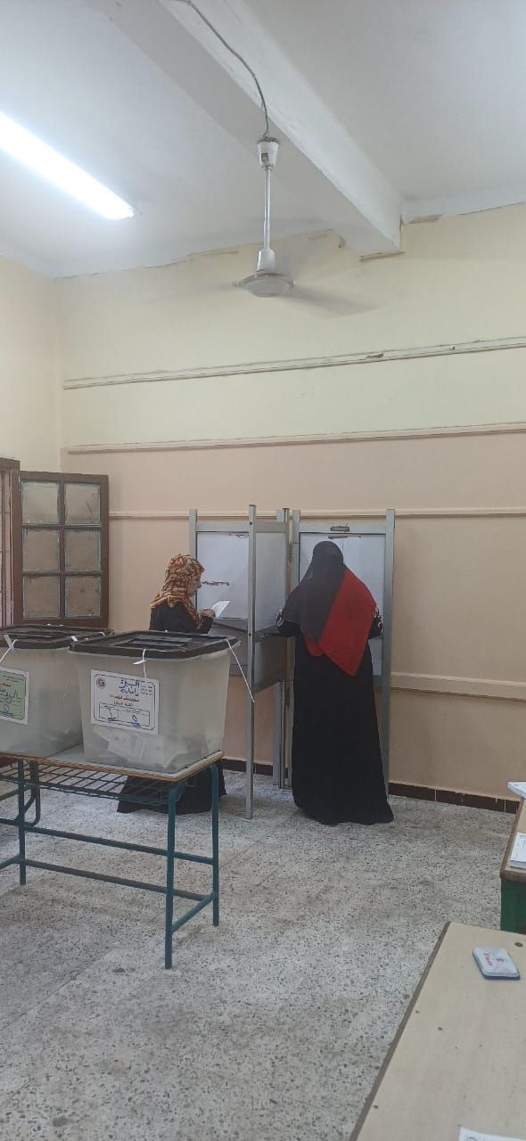 توافد الناخبين بعد انتهاء ساعة الراحة فى لجان إمبابة (1) توافد الناخبين بعد انتهاء ساعة الراحة فى لجان إمبابة (1)