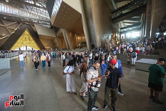 المتحف الكبير من الداخل (30)